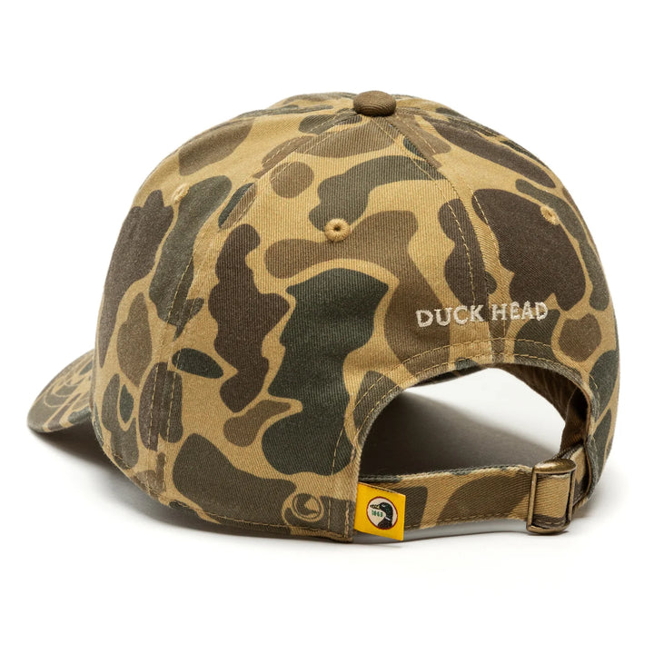 Duck Head Circle Patch Twill Hat: Camo