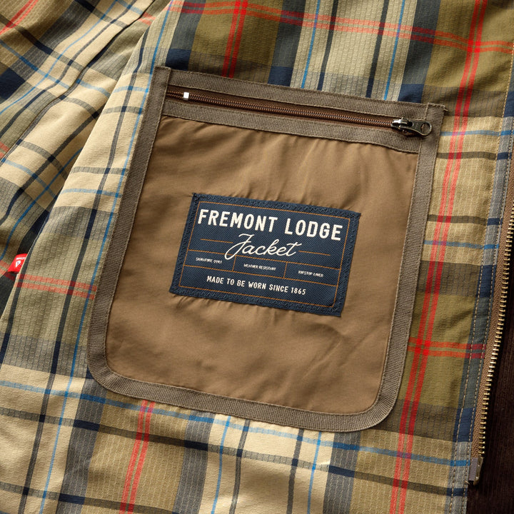 Duck Head Fremont Lodge Performance Quilted Jacket: Dark Taupe