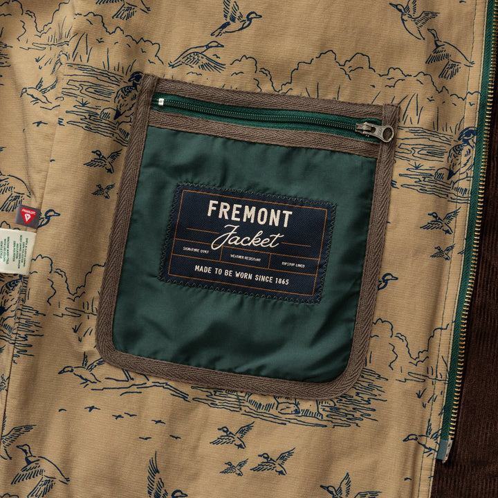 Duck Head Fremont Lodge Performance Quilted Jacket: Spruce Green