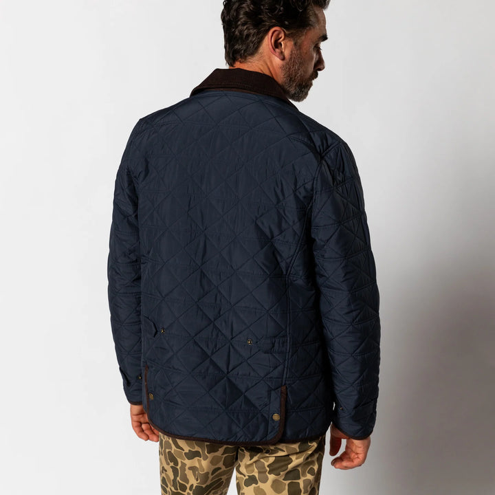 Duck Head Fremont Lodge Performance Quilted Jacket: Navy
