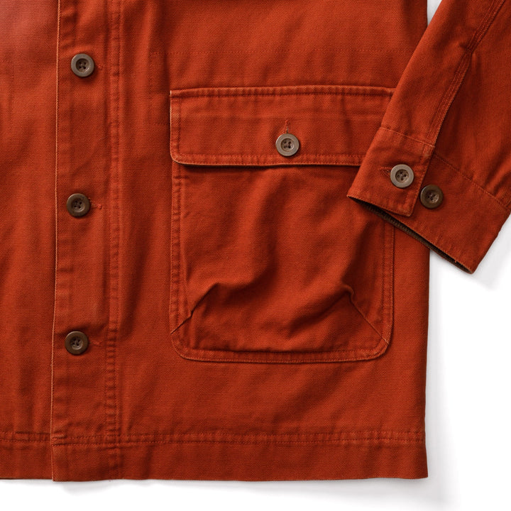 Duck Head Duck Canvas Barn Coat: Brandy Brown
