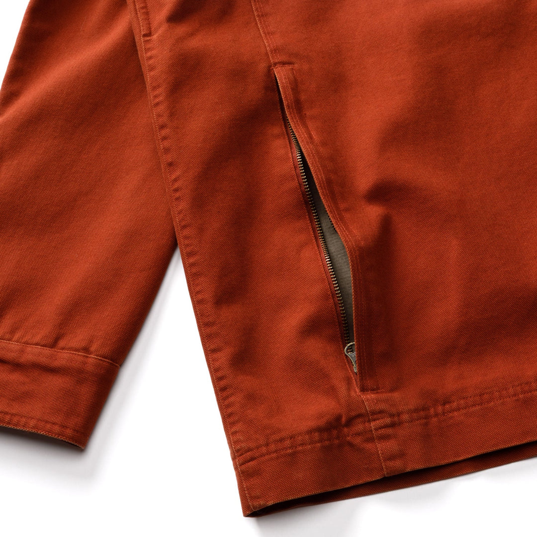Duck Head Duck Canvas Barn Coat: Brandy Brown
