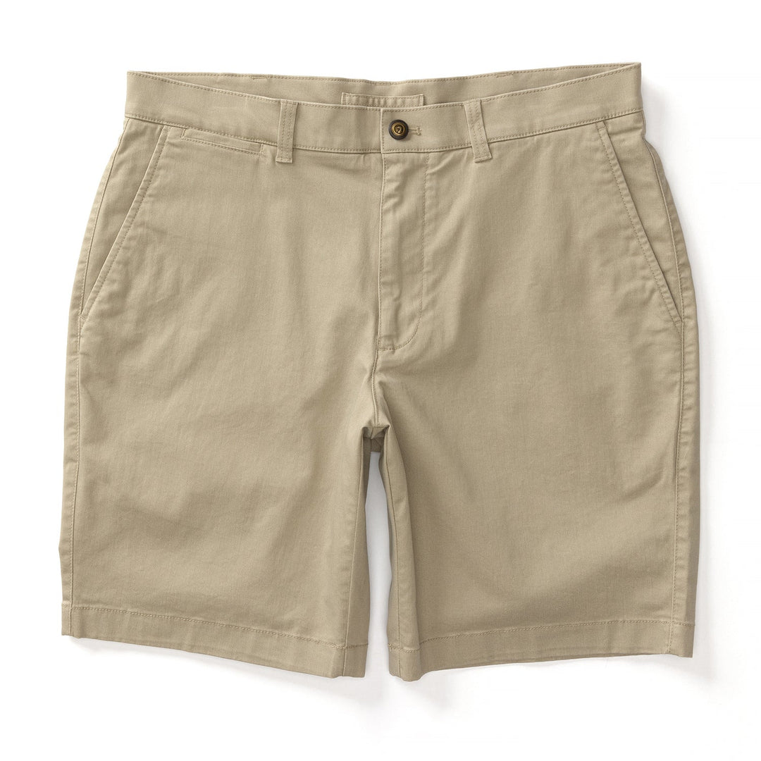 Duckhead 9" Gold School Chino Short: Khaki