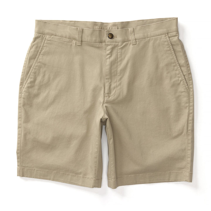 Duckhead 9" Gold School Chino Short: Khaki
