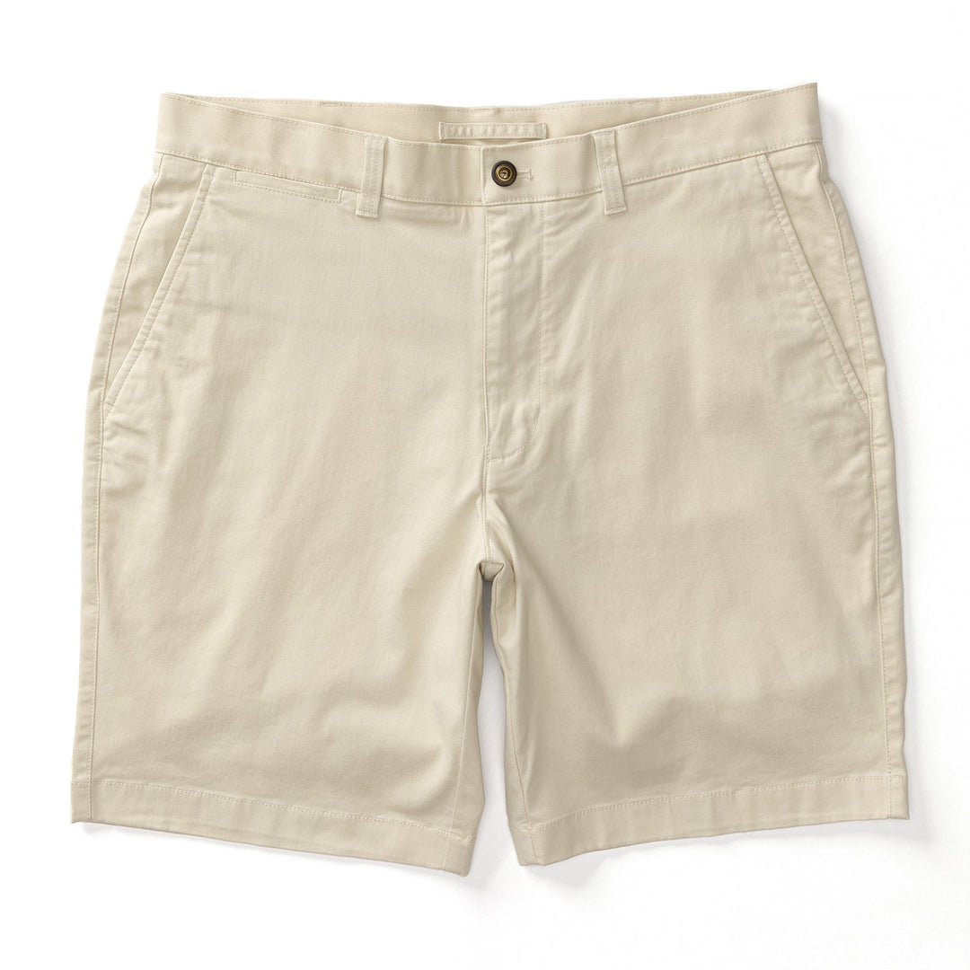 Duckhead 9" Gold School Chino Short: Stone