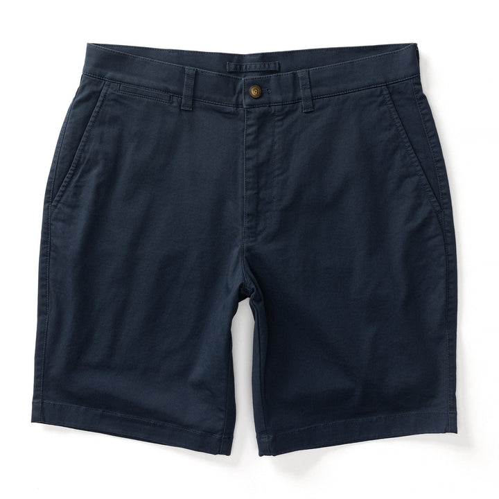 Duckhead 9" Gold School Chino Short: Navy