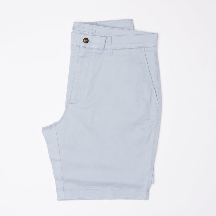 Duckhead 9" Gold School Chino Short - Blue Fog