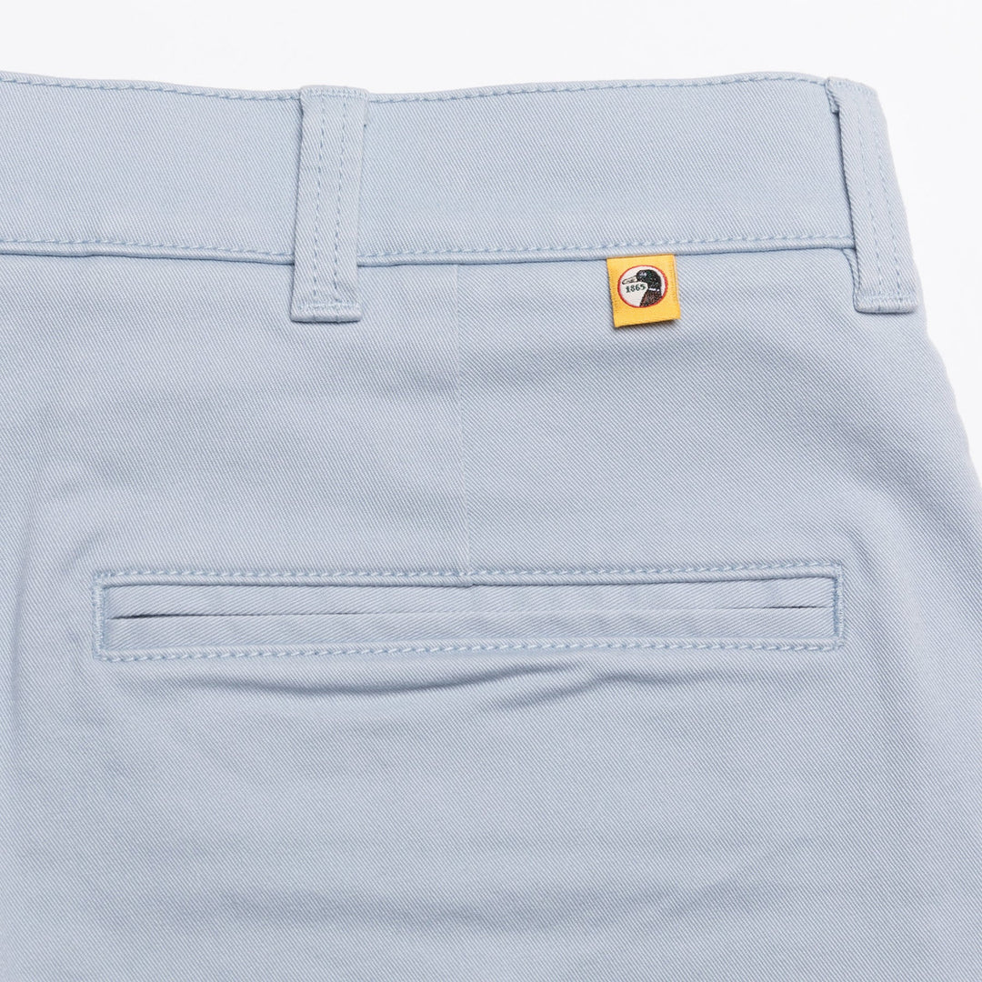 Duckhead 9" Gold School Chino Short - Blue Fog