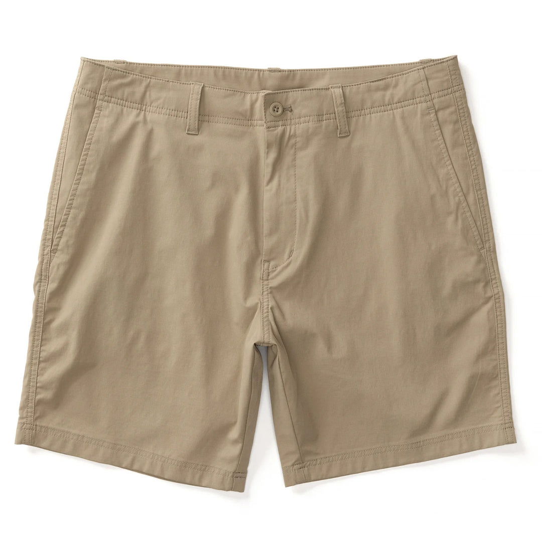 Duck Head 8" Harbor Performance Short: Khaki