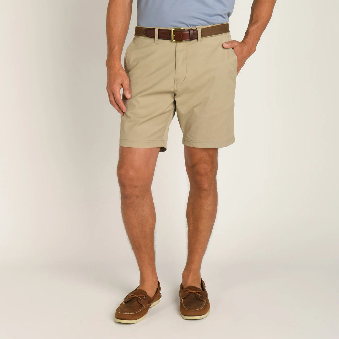 Duck Head 8" Harbor Performance Short: Khaki