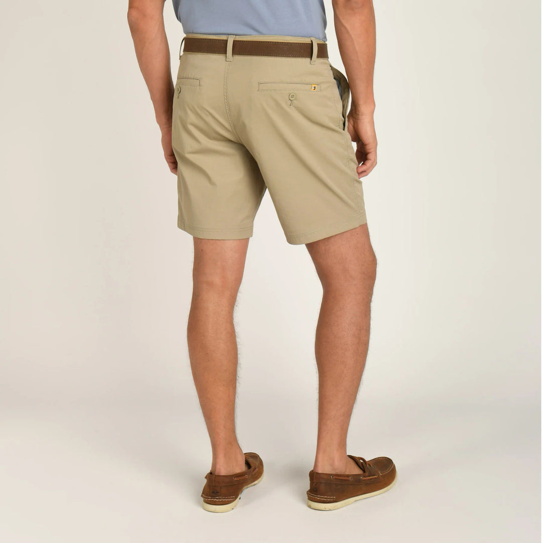 Duck Head 8" Harbor Performance Short: Khaki