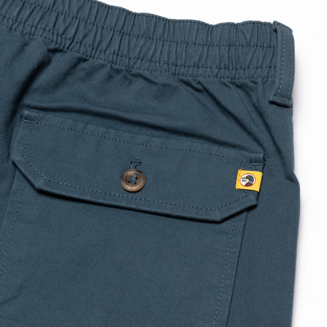 Duck Head Landfall Elastic Short: Orion Blue