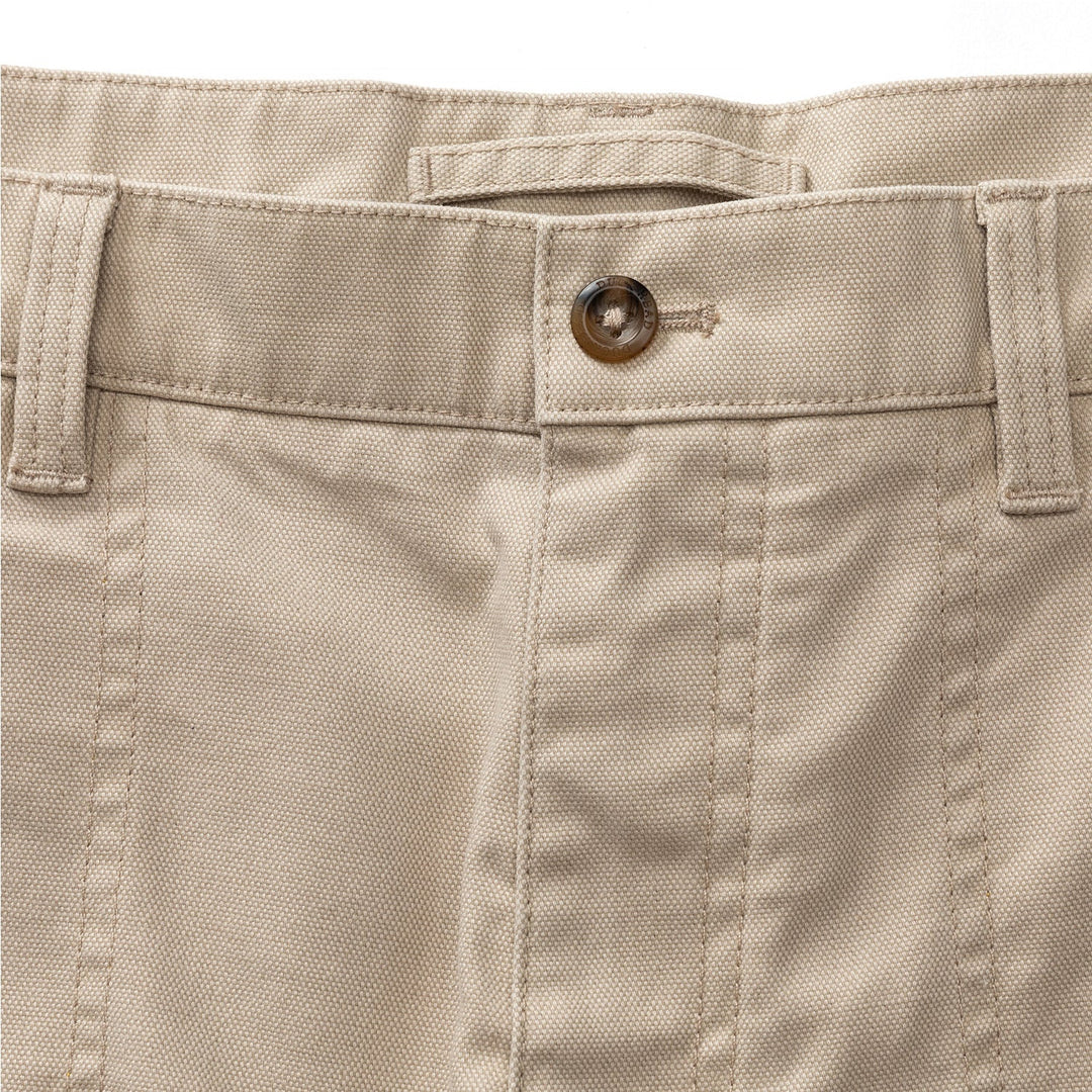 Duckhead 7" Field Canvas Camp Short: Stone