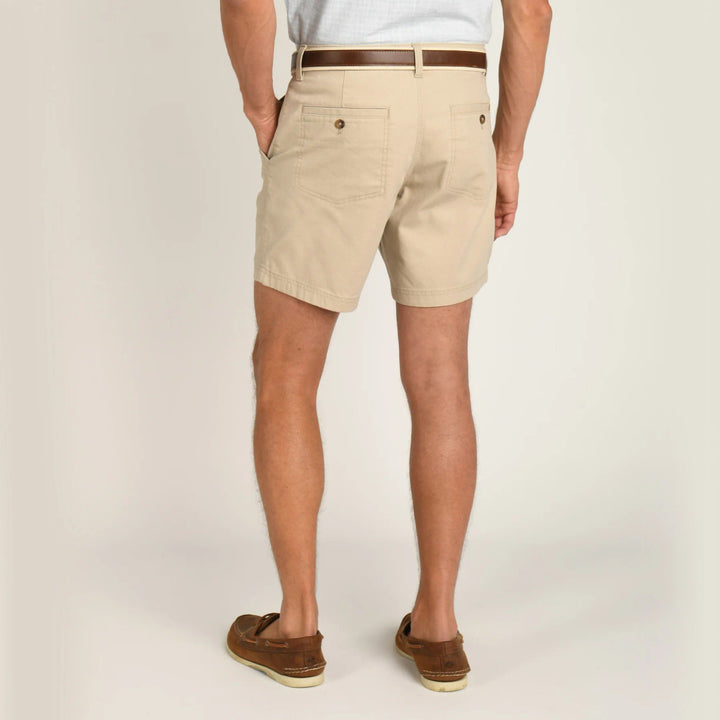 Duckhead 7" Field Canvas Camp Short: Stone