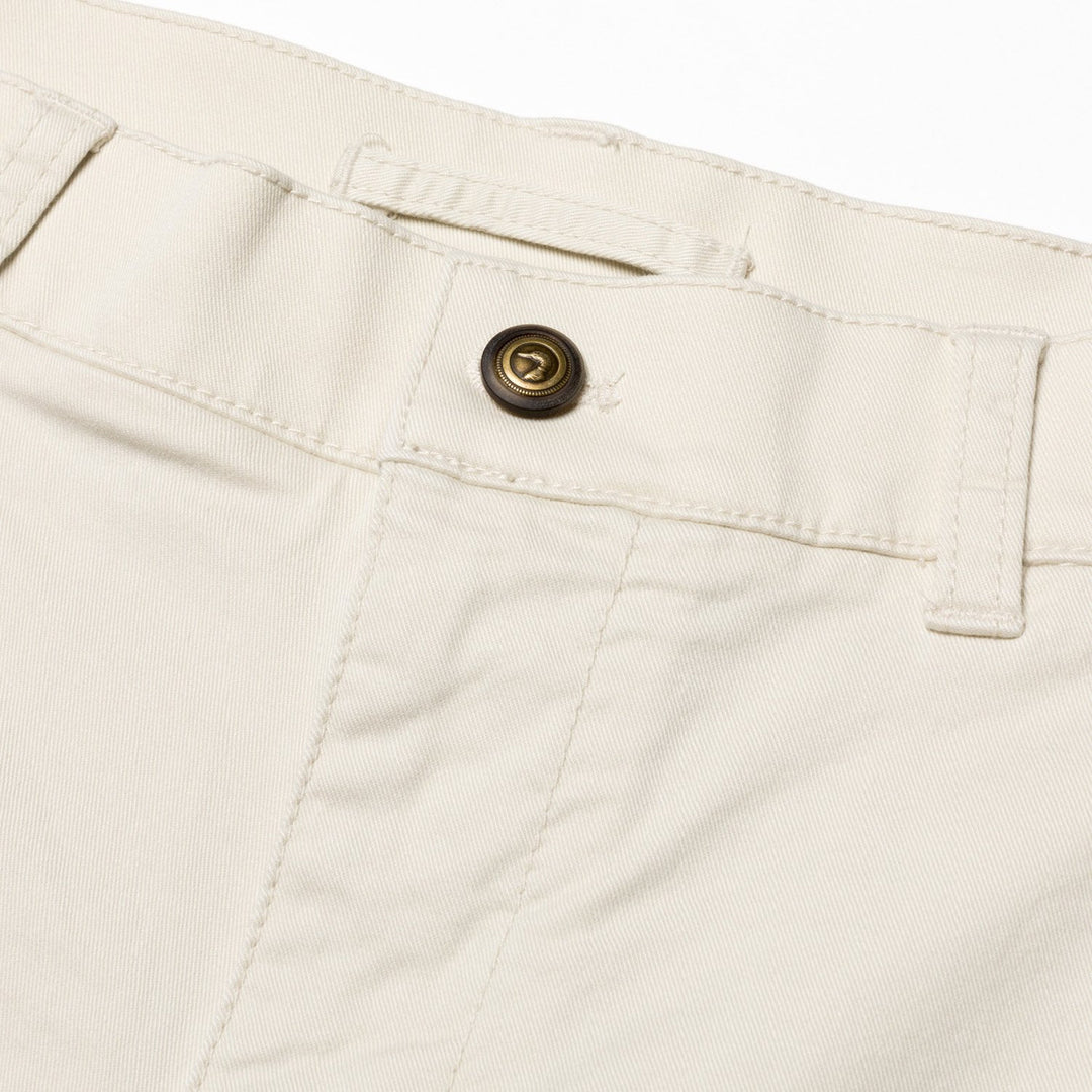 Duckhead 7" Gold School Chino Short: Stone