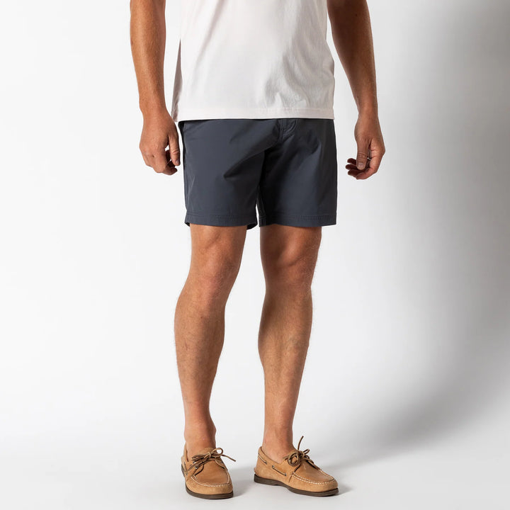 Duckhead 8" Harbor Performance Short: Naval Grey