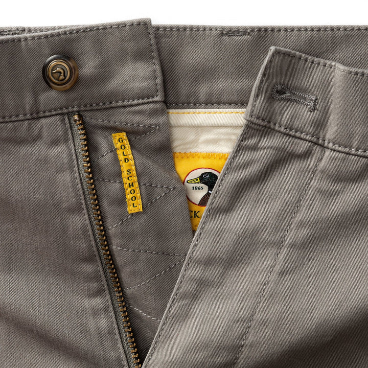 Duck Head Gold School Chino: Brushed Nickel