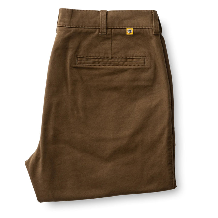 Duck Head Classic Fit Gold School Chino: Dark Oak