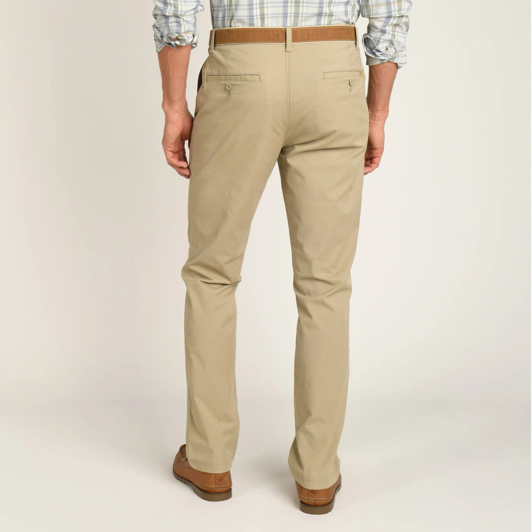 Duck Head Harbor Performance Chino: Khaki