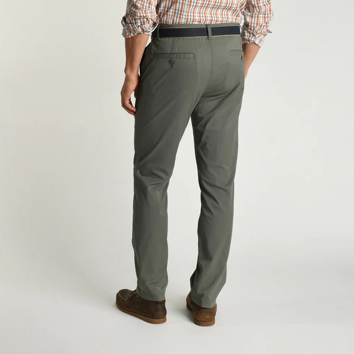 Duck Head Harbor Chino: Gunmetal Grey (Back)