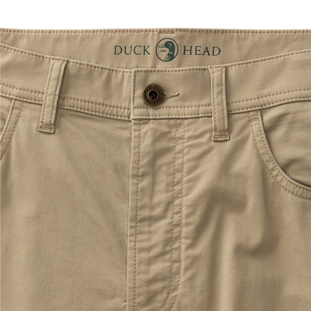 Duck Head Shoreline Five-Pocket: Khaki