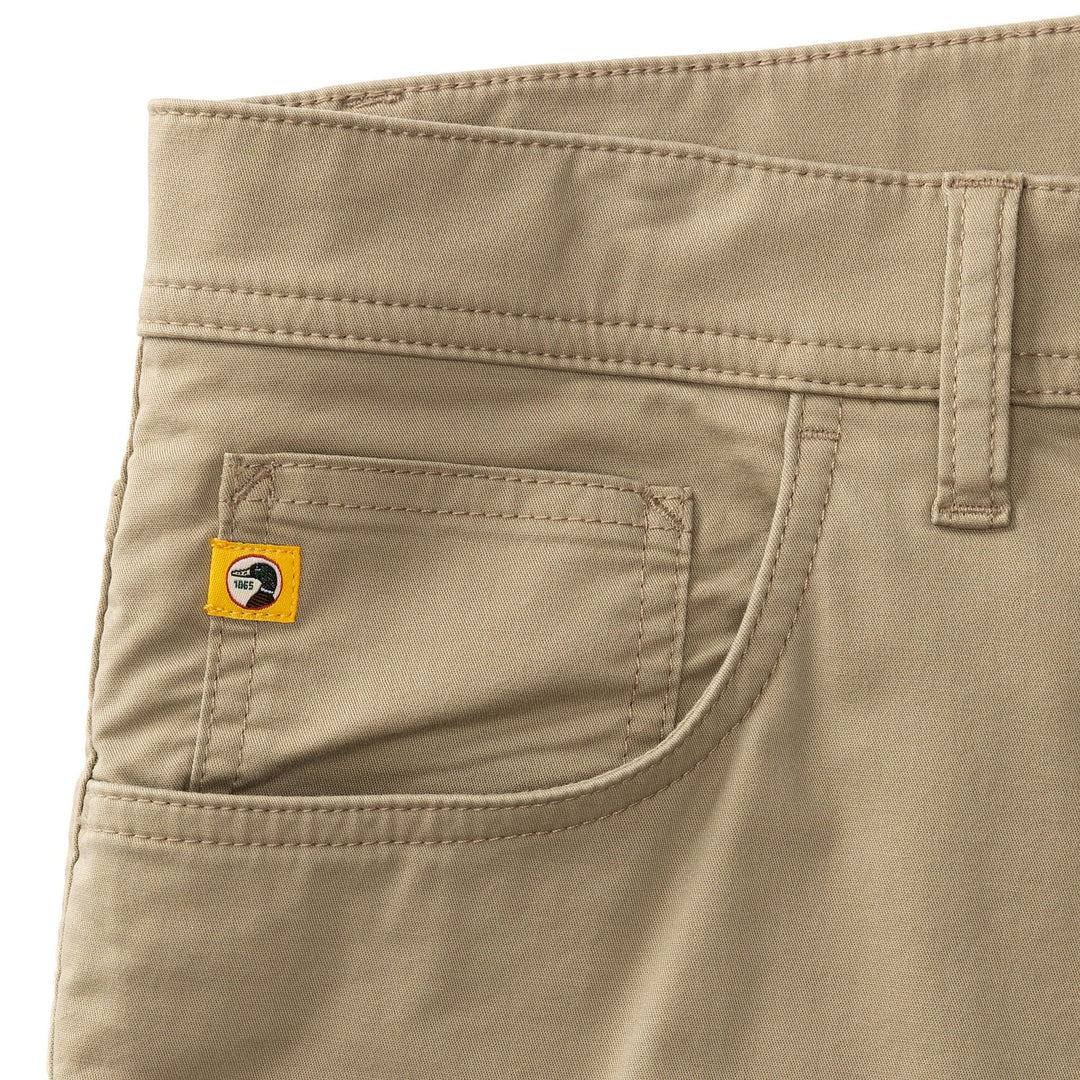 Duck Head Shoreline Five-Pocket: Khaki