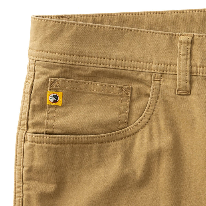 Duck Head Shoreline Five-Pocket: Dark Khaki