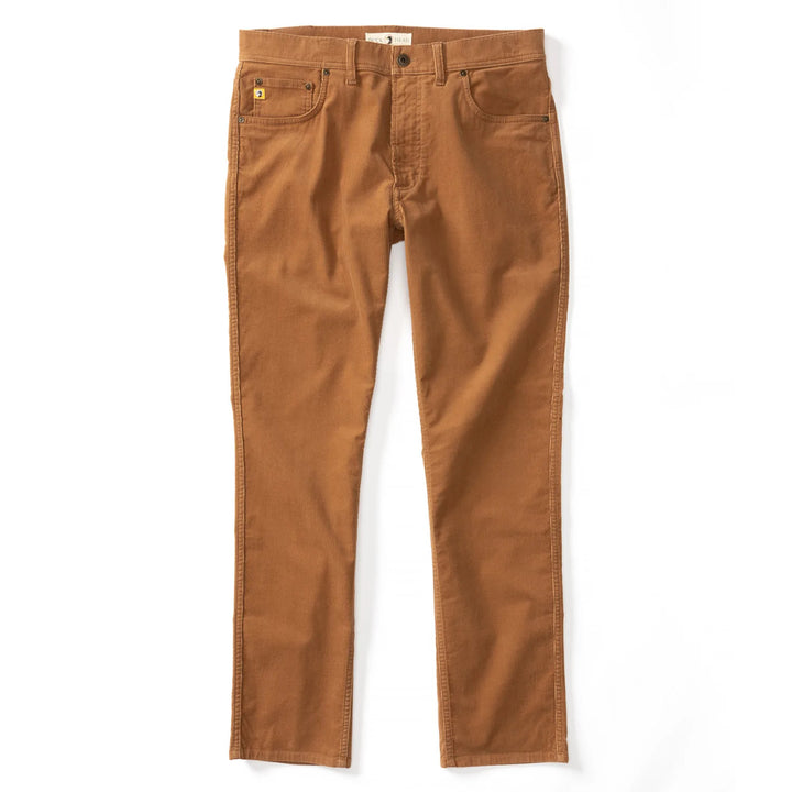 Duck Head Holston Corduroy Five-Pocket: Tobacco Brown