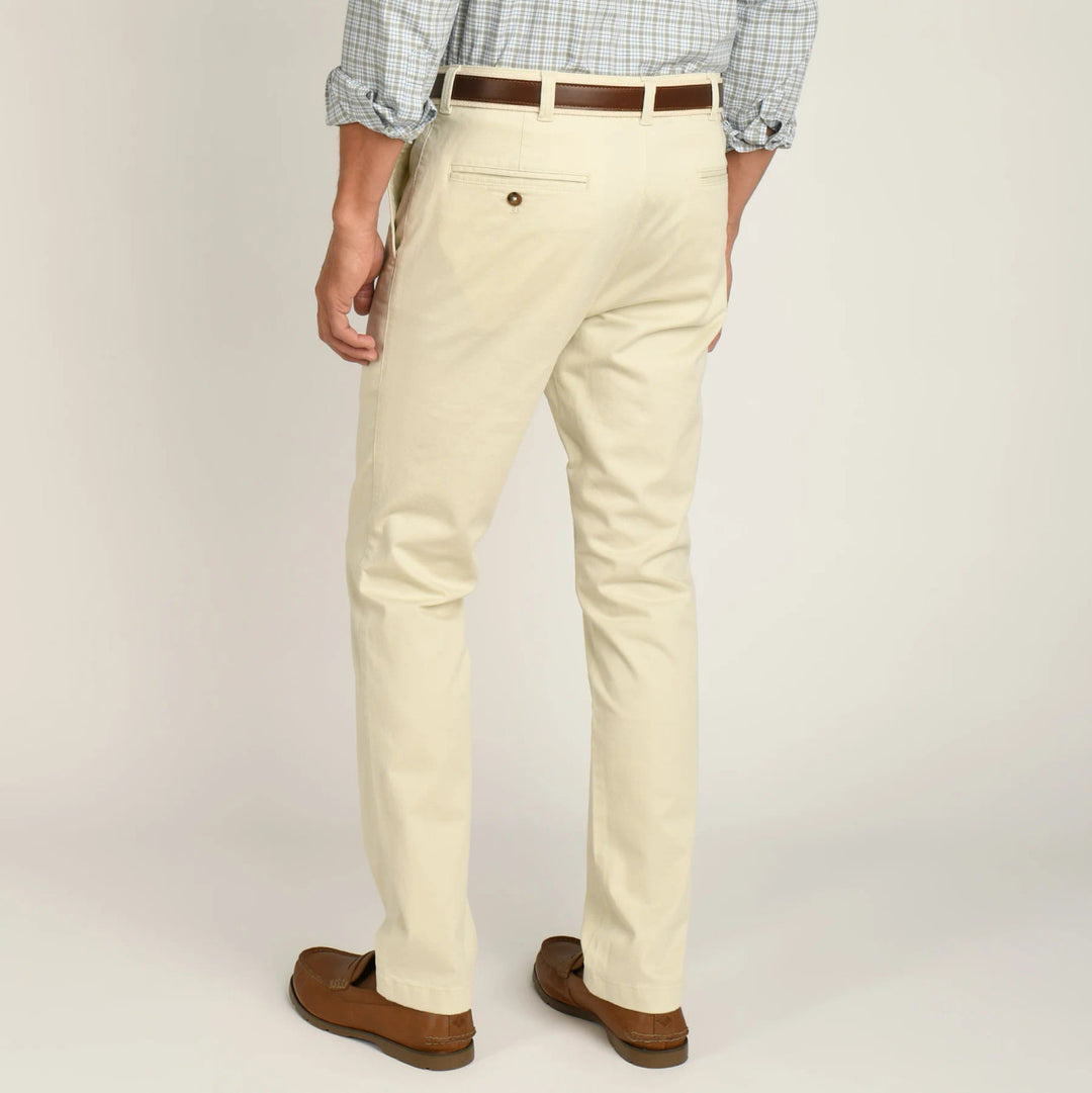 Duck Head Slim Fit Gold School Chino: Stone