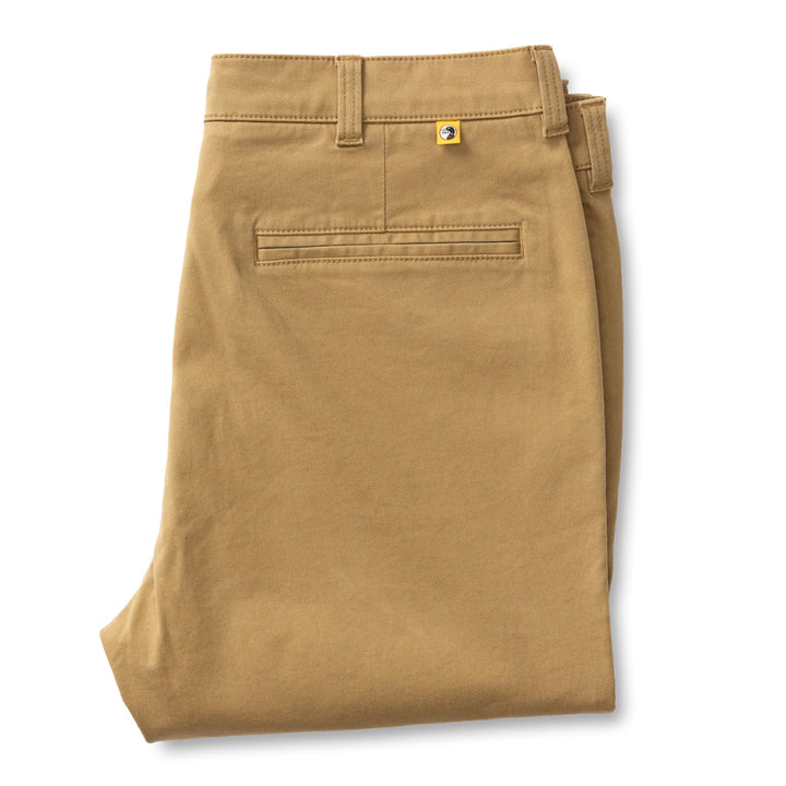 Duck Head Slim Fit Gold School Chino: Dark Khaki