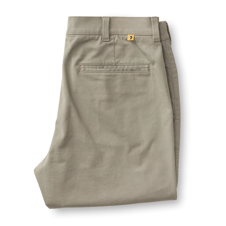 Duck Head Classic Fit Gold School Chino: Placid Grey