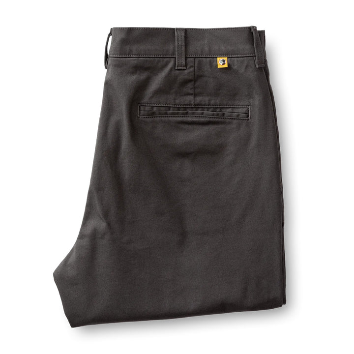 Duck Head Classic Fit Gold School Chino: Magnet Grey