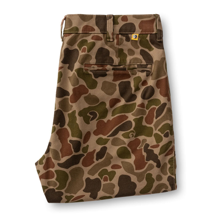 Duck Head Classic Fit Gold School Chino: Toasted Khaki Camo