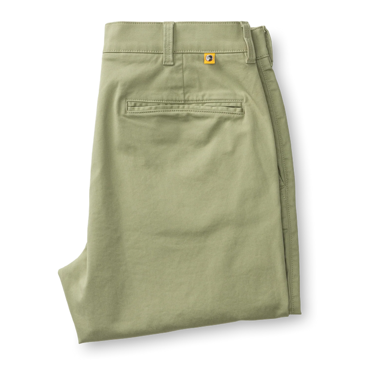 Duck Head Classic Fit Gold School Chino: Tea Leaf