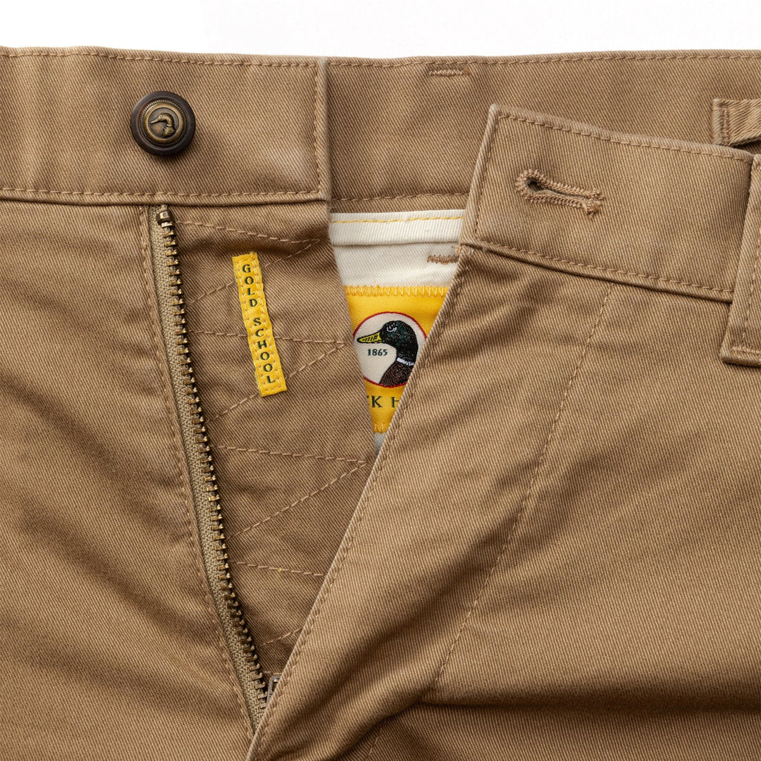 Duck Head Classic Fit Gold School Chino: Toasted Khaki