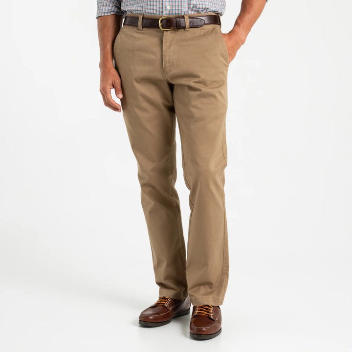 Duck Head Classic Fit Gold School Chino: Toasted Khaki