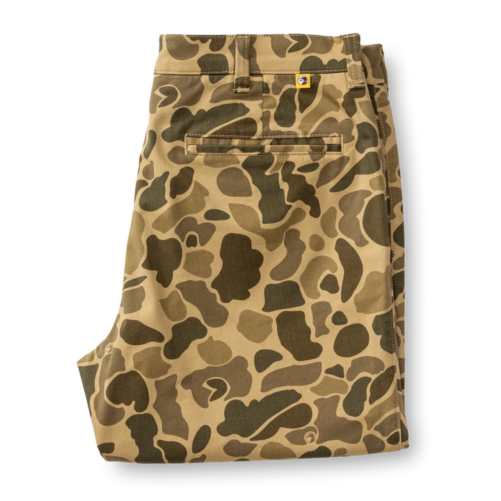 Duck Head Classic Fit Gold School Chino: Original Khaki Camo
