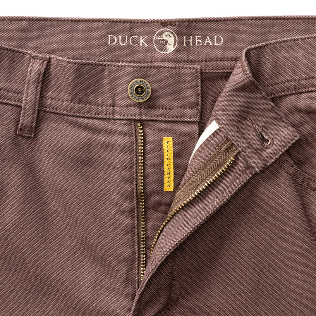 Duck Head Field Canvas Five-Pocket: Peppercorn