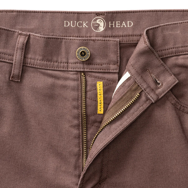 Duck Head Field Canvas Five-Pocket: Peppercorn