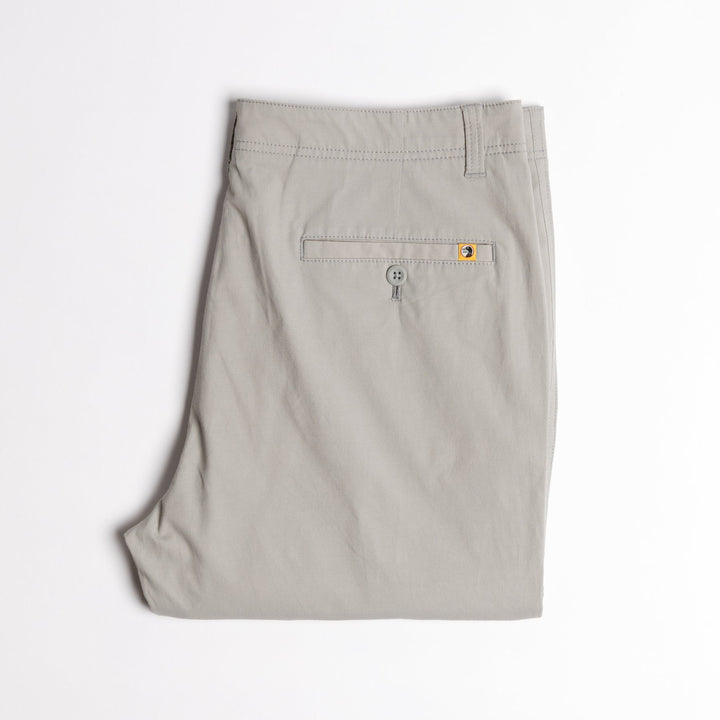 Duck Head Harbor Performance Chino: Limestone Grey