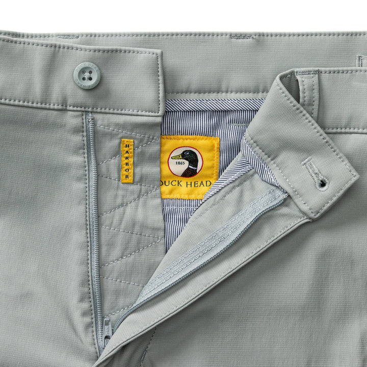 Duck Head Harbor Performance Chino: Quarry Grey