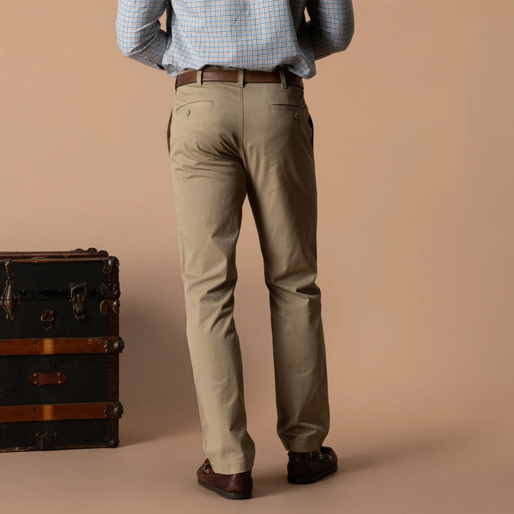 Duck Head Harbor Performance Chino: Woodland Khaki