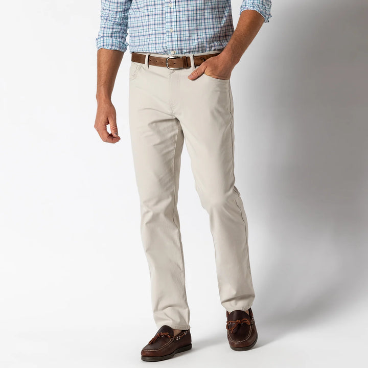 Duck Head Shoreline Five-Pocket: Stone