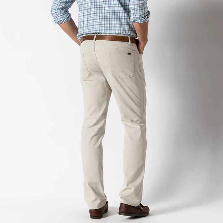 Duck Head Shoreline Five-Pocket: Stone