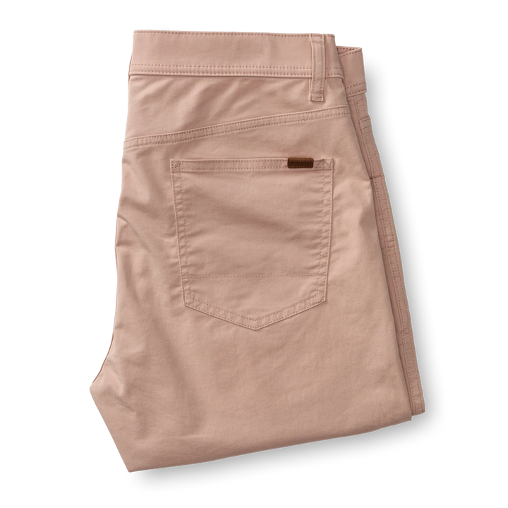 Duck Head Shoreline Five-Pocket: Antique Rose