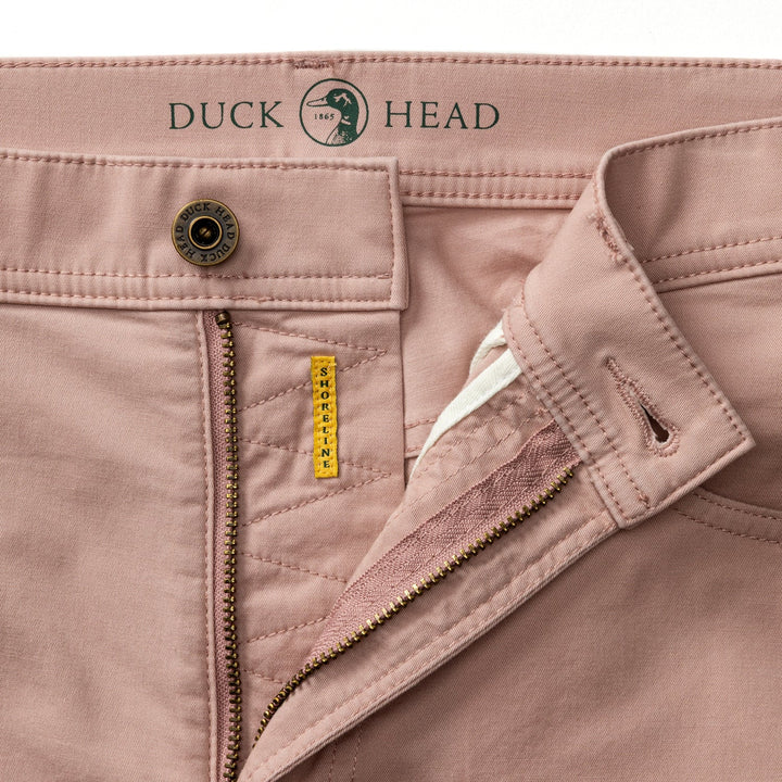 Duck Head Shoreline Five-Pocket: Antique Rose