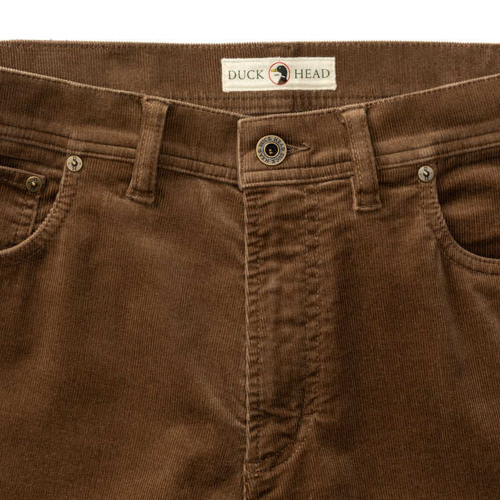 Duck Head Holston Corduroy Five-Pocket: Dark Oak
