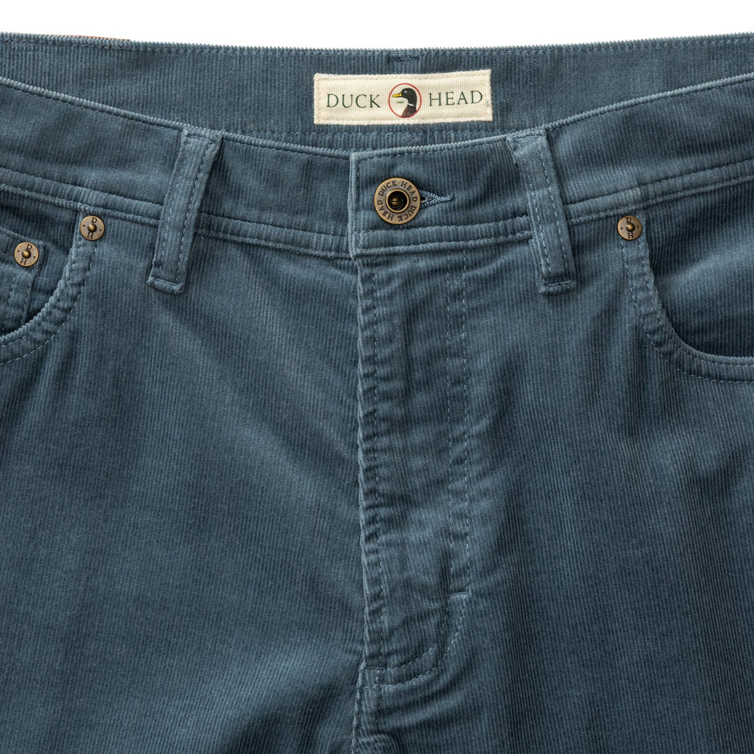Duck Head Holston Corduroy Five-Pocket: Dusk Blue