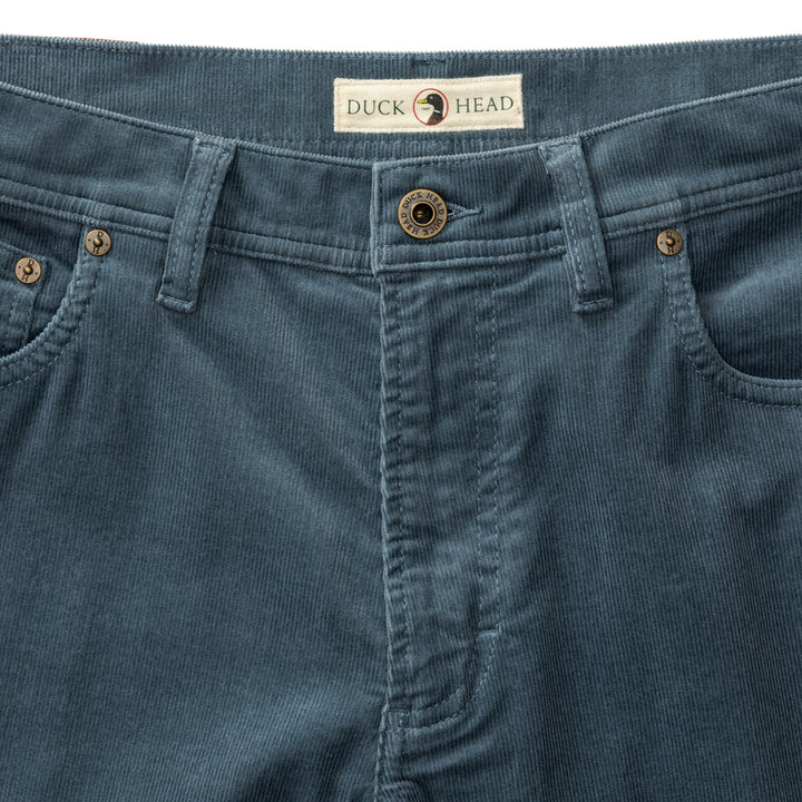Duck Head Holston Corduroy Five-Pocket: Dusk Blue