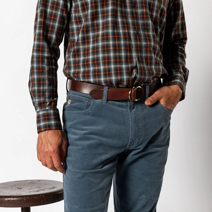 Duck Head Holston Corduroy Five-Pocket: Dusk Blue